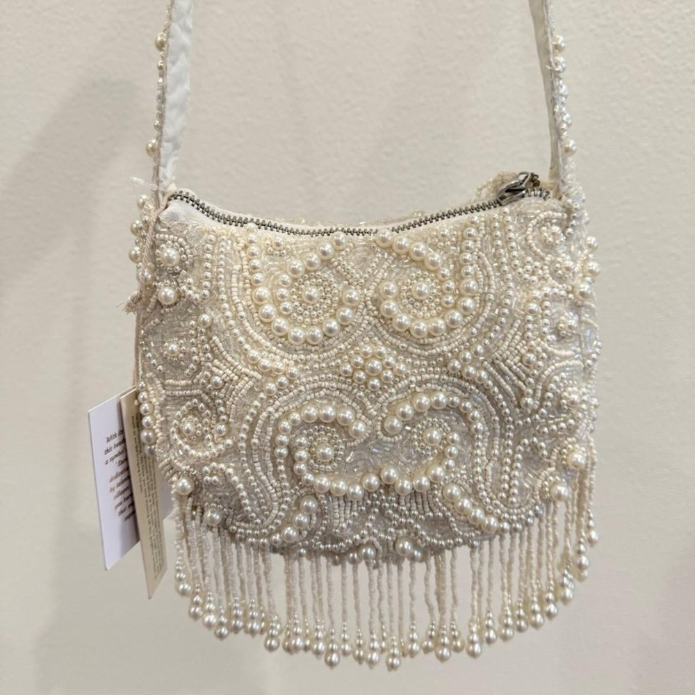 TJ Maxx Marshall’s viral Pearl Beaded Shoulder Bag with Beaded details h…